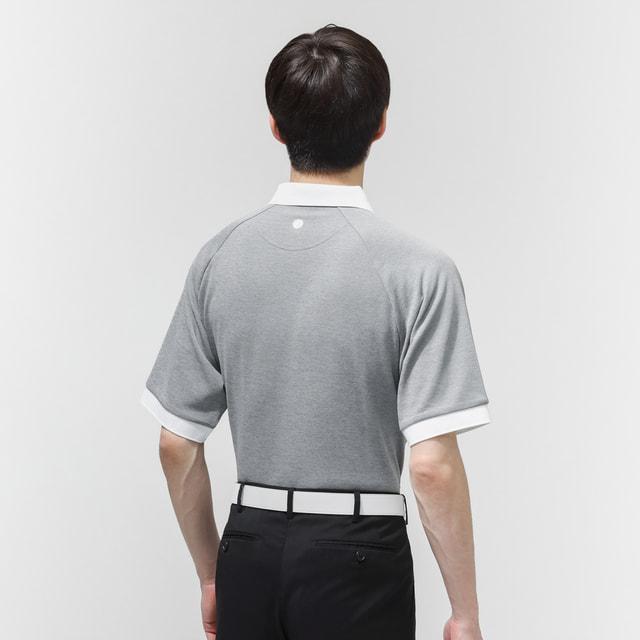 ブリーフィング ゴルフウェア 半袖シャツ 春 夏 MS COLLEGE LOGO SHIRT