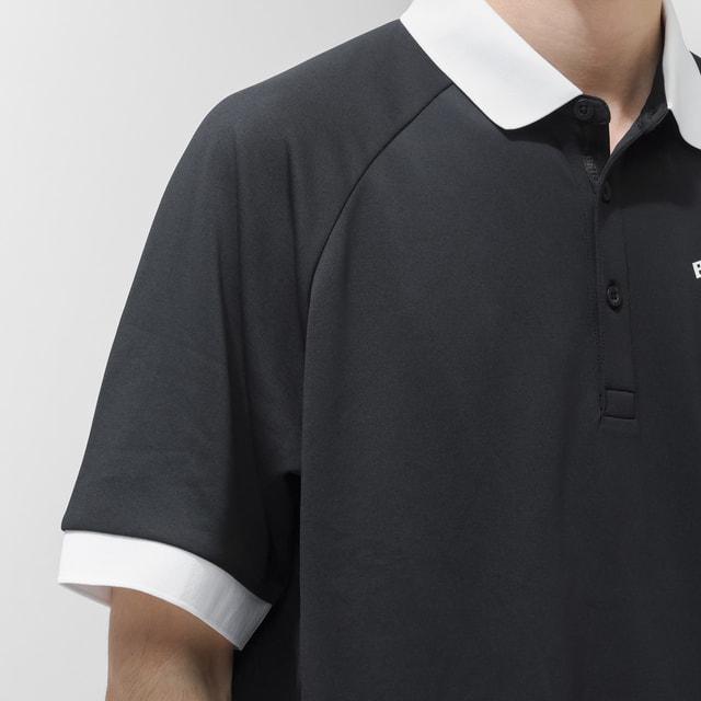 ブリーフィング ゴルフウェア 半袖シャツ 春 夏 MS COLLEGE LOGO SHIRT