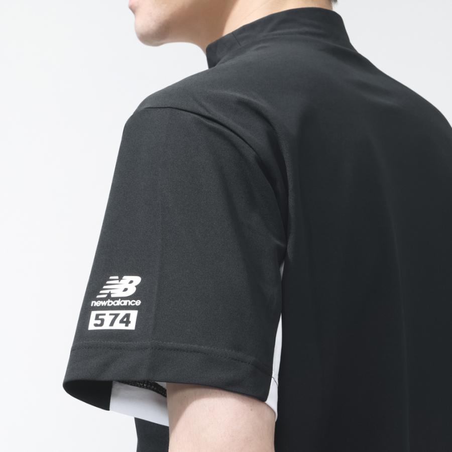 ニューバランス ゴルフウェア 半袖シャツ 春 夏 S/SLEEVE MOCK NECK PULLOVER 0126166014 メンズ New Balance_10