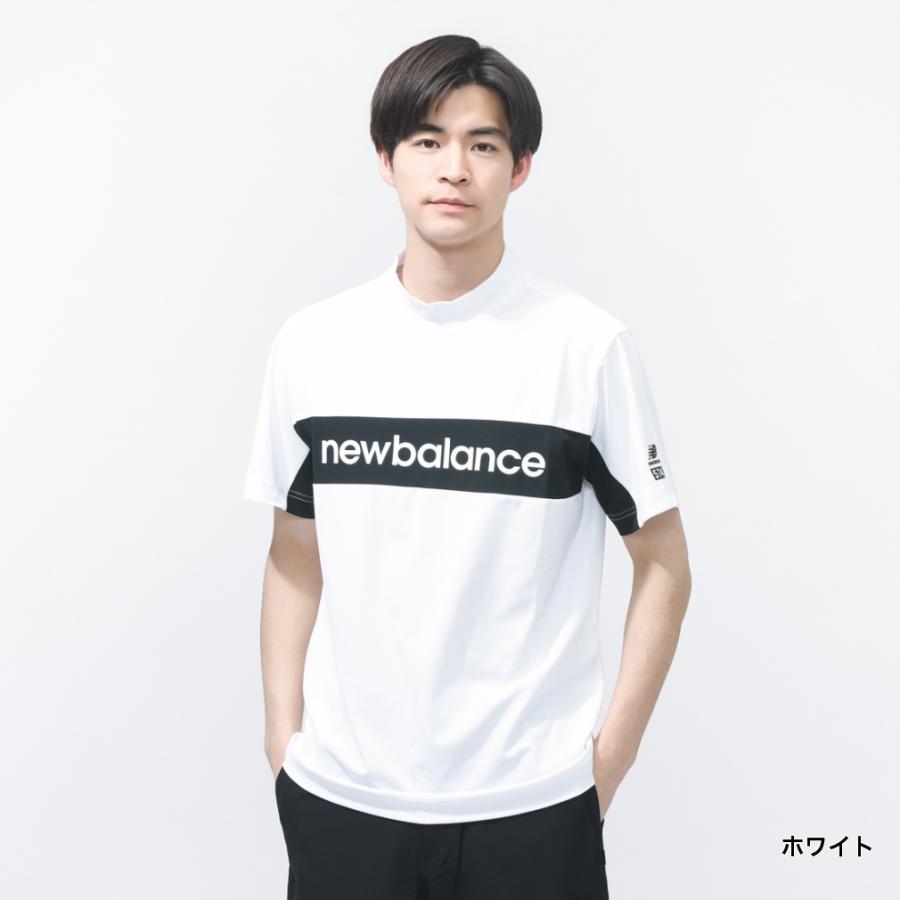 ニューバランス ゴルフウェア 半袖シャツ 春 夏 S/SLEEVE MOCK NECK PULLOVER 0126166014 メンズ New Balance_3