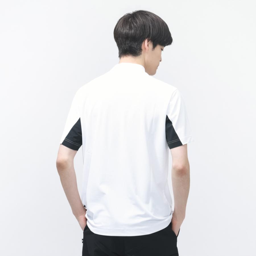 new balance golf半袖シャツ 白/黒 New Balance（ニューバランス） ゴルフウェア 半袖シャツ 春 夏 S