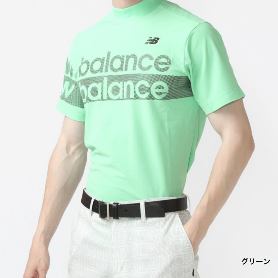 ニューバランスゴルフ　クローズドメッシュ　半袖シャツ New Balance ニューバランス ゴルフウェア 半袖シャツ 春 夏 S
