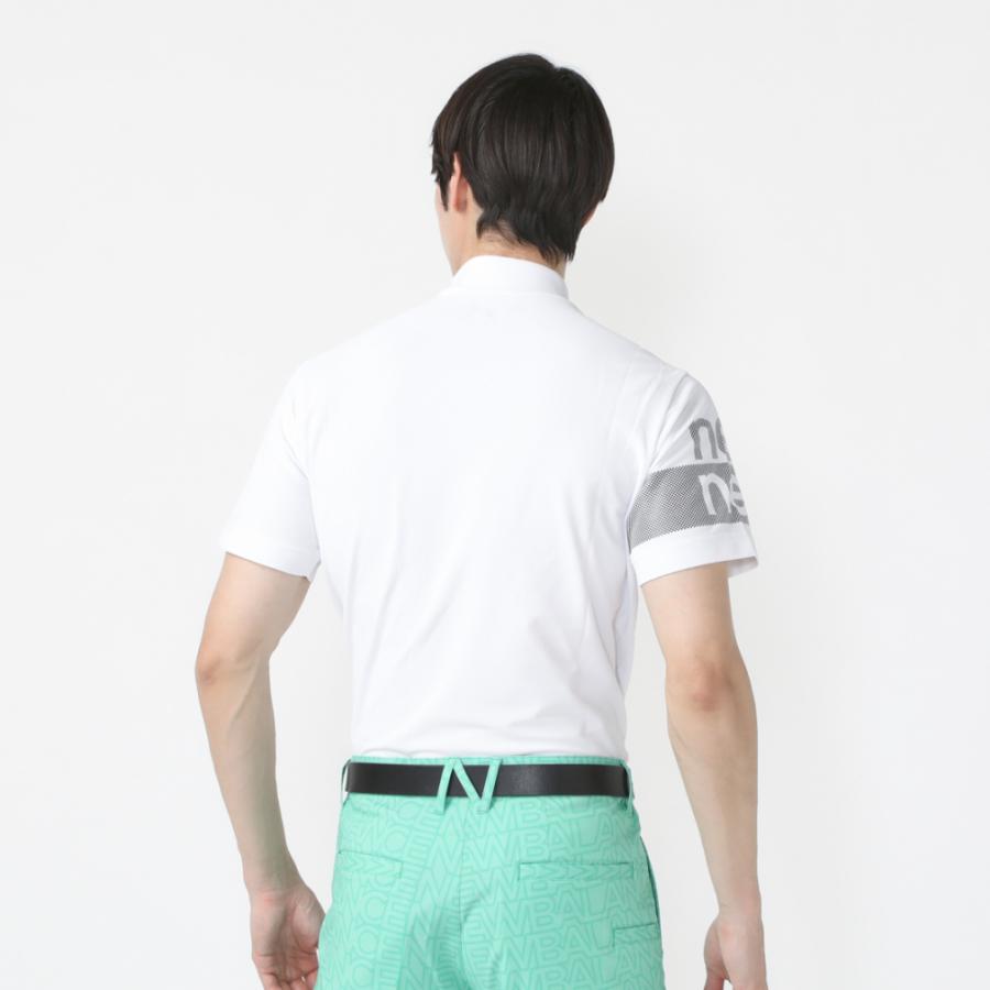 ニューバランス ゴルフウェア 半袖シャツ 春 夏 S/SLEEVE MOCK NECK 
