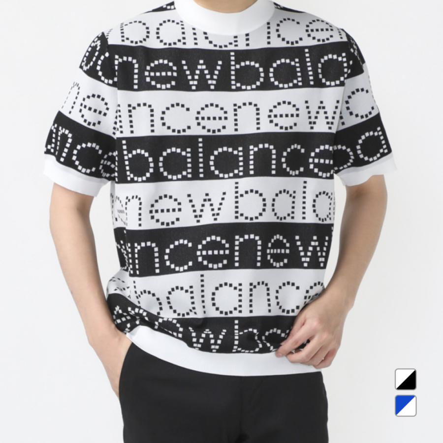 ニューバランス ゴルフウェア 半袖シャツ 春 夏 H/SLEEVE MOCK NECK  