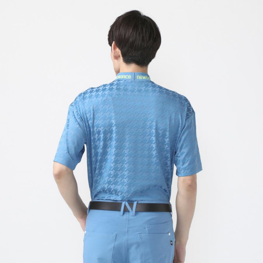 ニューバランス ゴルフウェア 半袖シャツ 春 夏 H/SLEEVE MOCK NECK 