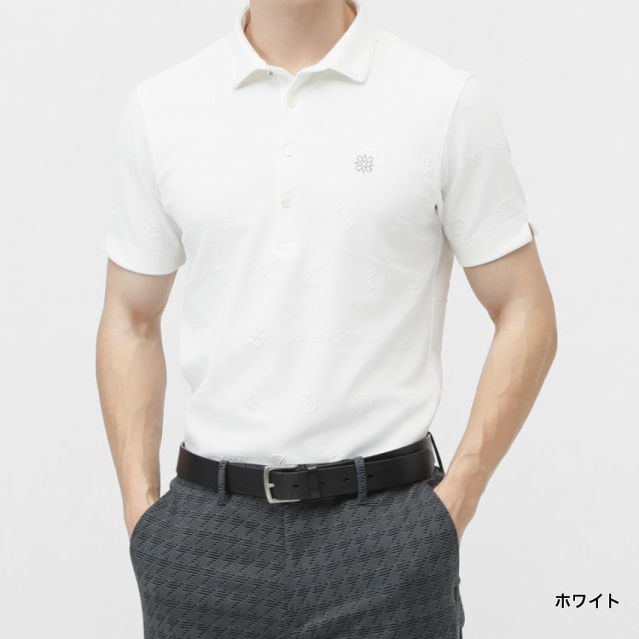 新品　セントアンドリュース　モックネック　半袖シャツ　カットソー　オフホワイト St ANDREWS セントアンドリュース ゴルフウェア 半袖シャツ 春 夏