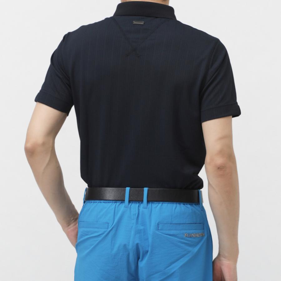 St ANDREWS メンズゴルフウェア メンズ半袖ポロシャツ LL St ANDREWS セントアンドリュース ゴルフウェア 半袖シャツ 春 夏