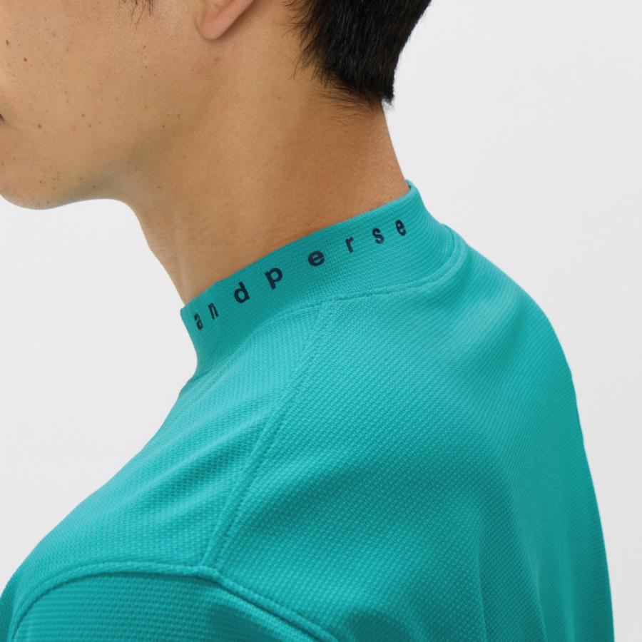 and per se（アンパスィ） ゴルフウェア 半袖シャツ 春 夏 SWING DRY