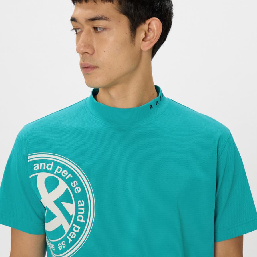 and per se（アンパスィ） ゴルフウェア 半袖シャツ 春 夏 SWING DRY