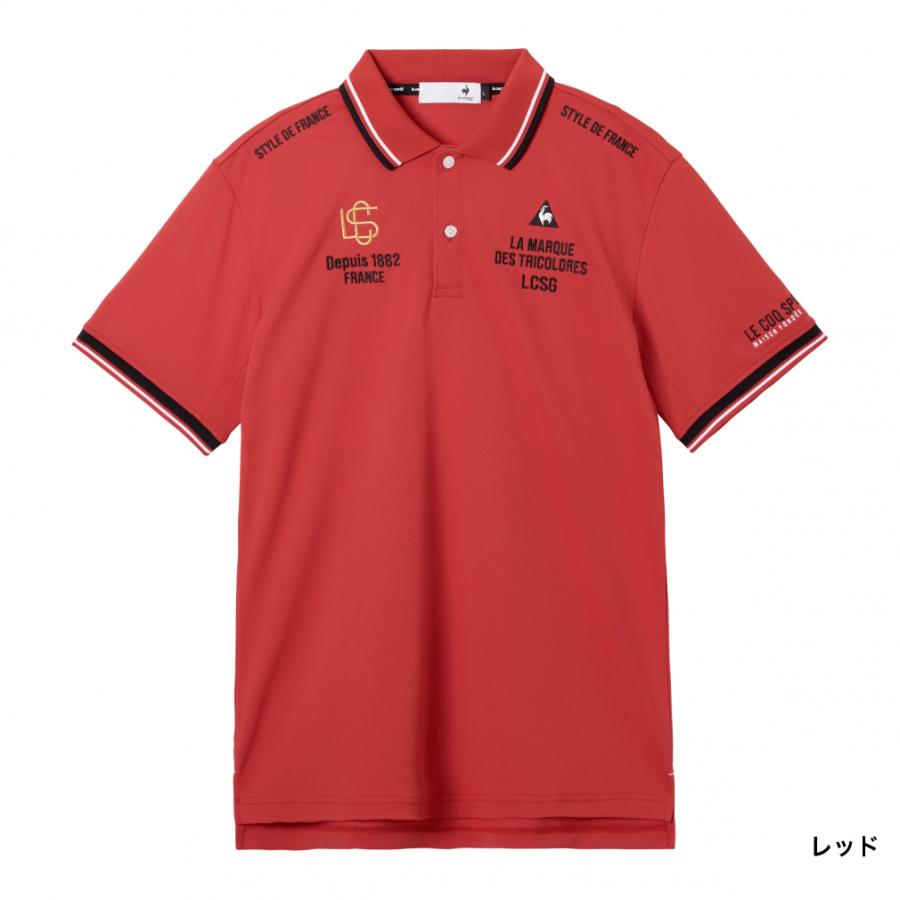 ルコックスポルティフ。ゴルフウェア半袖シャツ 3Ｌ。新品未開封。 le coq sportif GOLF（ルコックスポルティフ ゴルフ） ルコック