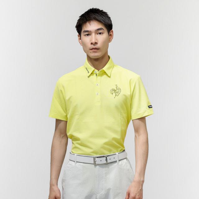 ルコックスポルティフ。ゴルフウェア半袖シャツ 3Ｌ。新品未開封。 le coq sportif GOLF（ルコックスポルティフ ゴルフ） ルコック