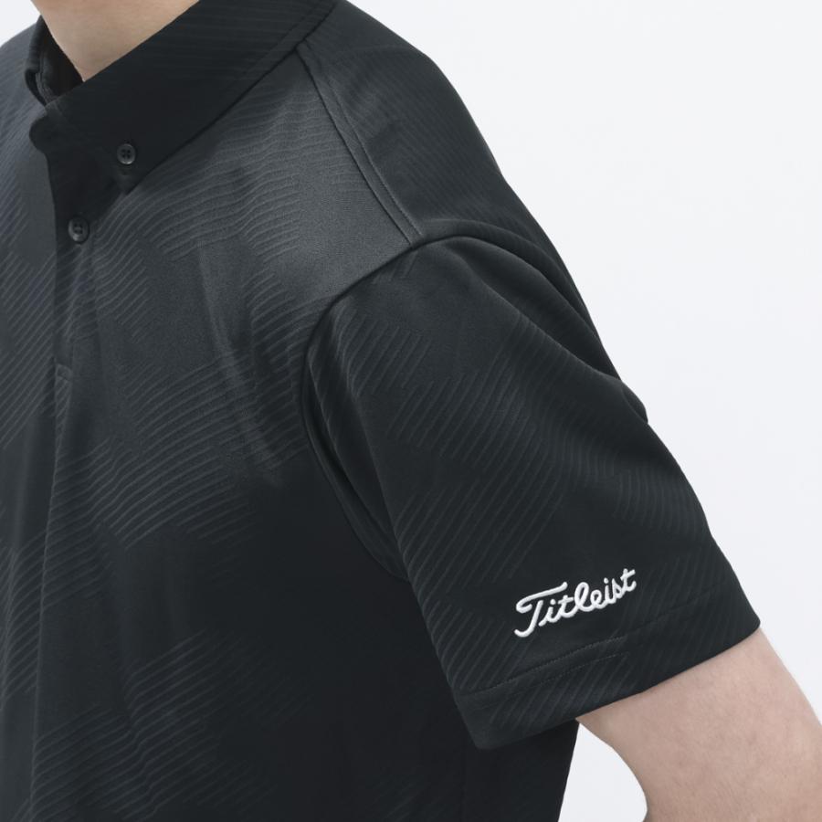 Titleist（タイトリスト） ゴルフウェア 半袖シャツ 春 夏 ジャカード