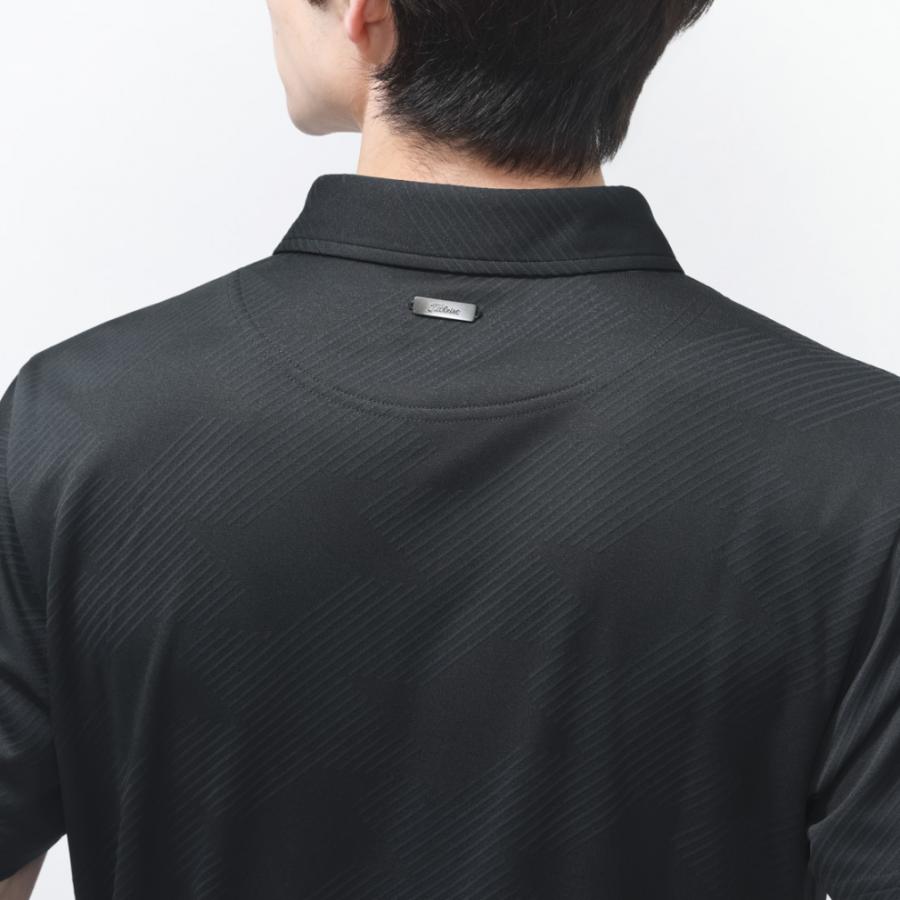 Titleist（タイトリスト） ゴルフウェア 半袖シャツ 春 夏 ジャカード