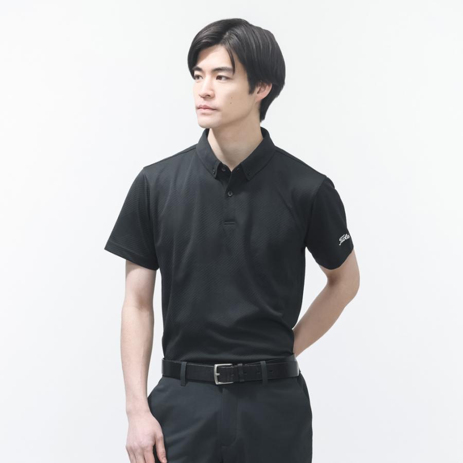 Titleist（タイトリスト） ゴルフウェア 半袖シャツ 春 夏 ジャカード