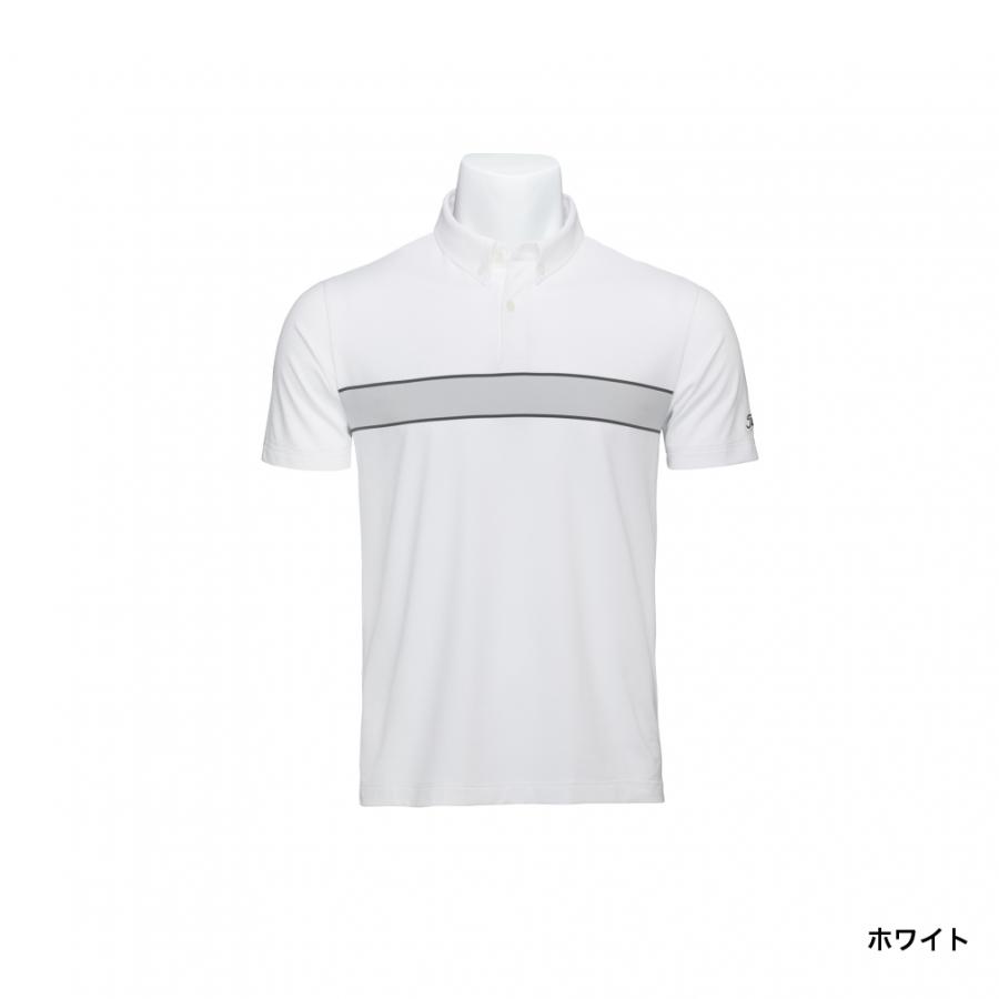 タイトリスト　Titleist メンズ ゴルフシャツ ホワイト Titleist（タイトリスト） ゴルフウェア 半袖シャツ 春 夏 チェスト