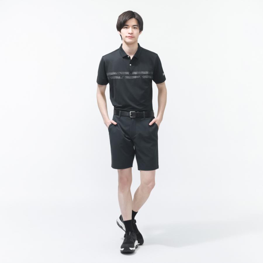 Titleist ゴルフ メンズシャツ L ブラック TMLMS107J Titleist（タイトリスト） ゴルフウェア 半袖シャツ 春 夏 ベア天竺