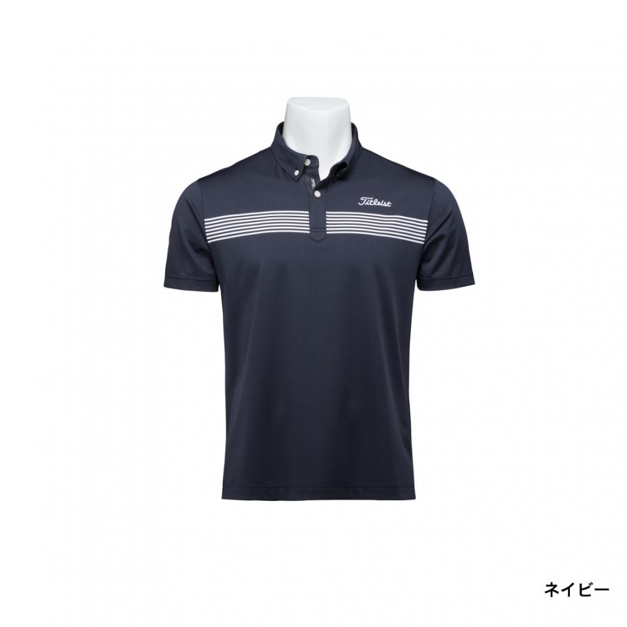新品 Titleist タイトリスト ゴルフ メンズゴルフウェア 春夏モデル　M Titleist（タイトリスト） ゴルフウェア 半袖シャツ 春 夏 チェスト