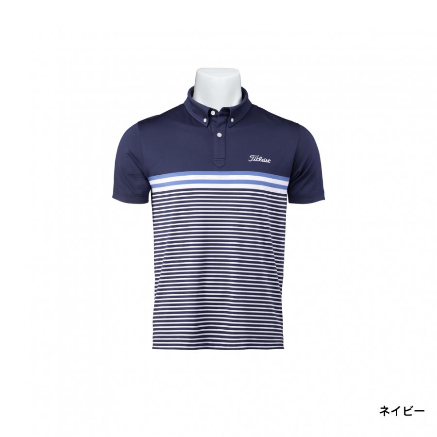 新品 Titleist タイトリスト ゴルフ メンズゴルフウェア 春夏モデル　L Titleist（タイトリスト） ゴルフウェア 半袖シャツ 春 夏 パネル