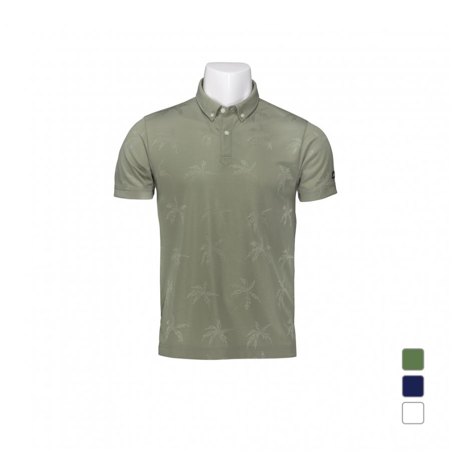 Titleist（タイトリスト） ゴルフウェア 半袖シャツ 春 夏 リーフジャ