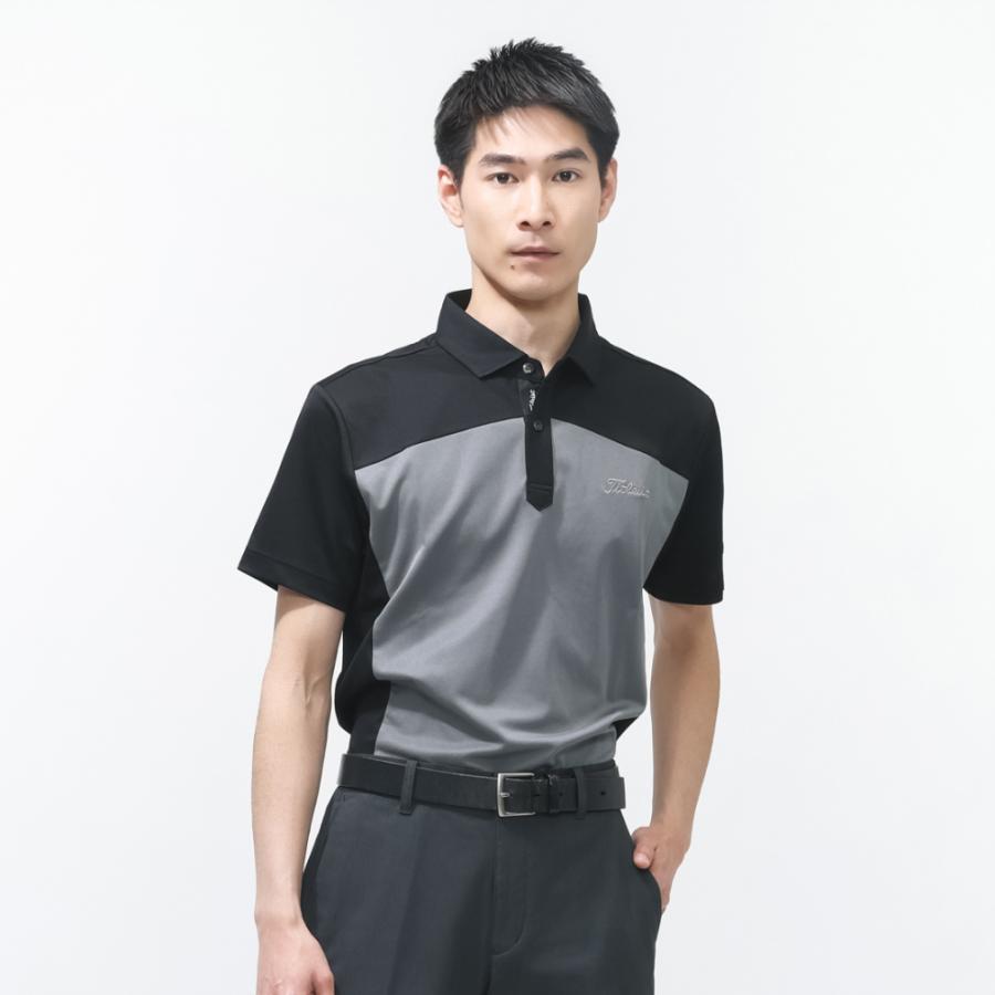 Titleist（タイトリスト） ゴルフウェア 半袖シャツ 春 夏 バイカラー