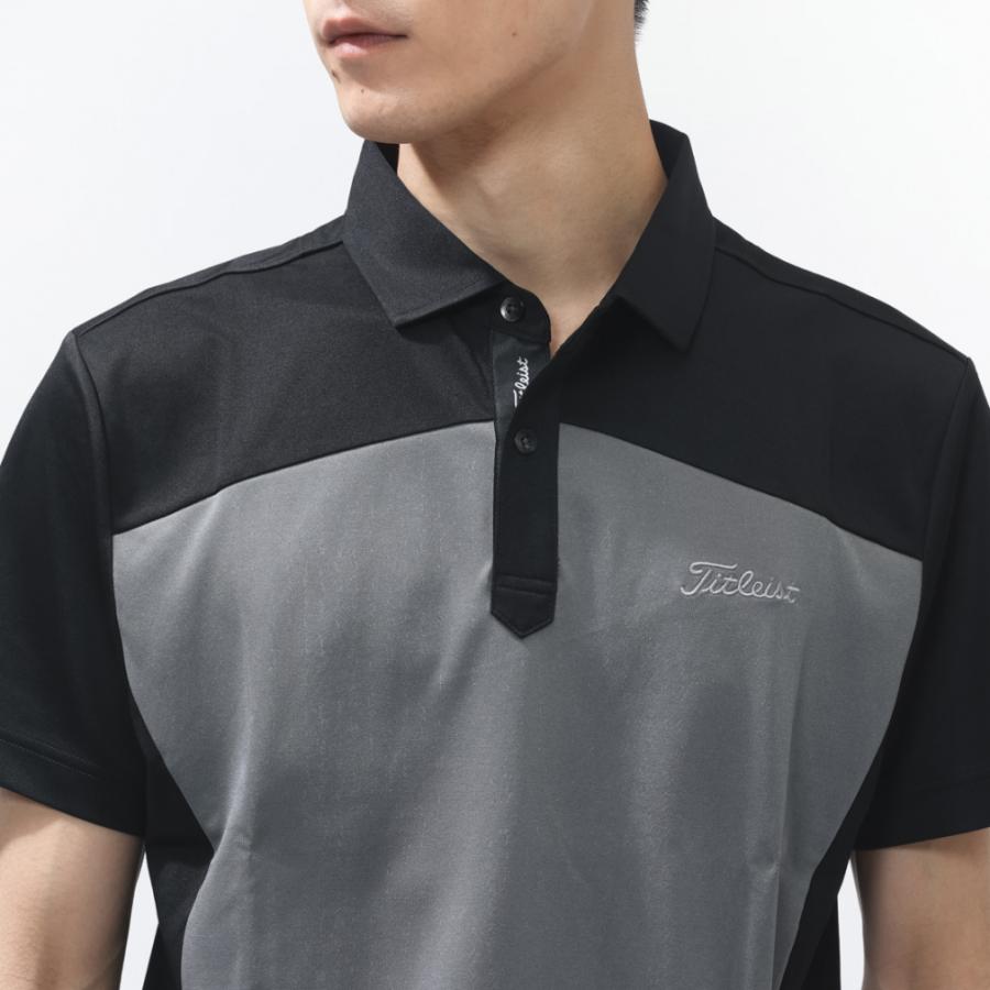 Titleist（タイトリスト） ゴルフウェア 半袖シャツ 春 夏 バイカラー