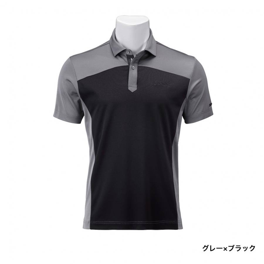 Titleist（タイトリスト） ゴルフウェア 半袖シャツ 春 夏 バイカラー