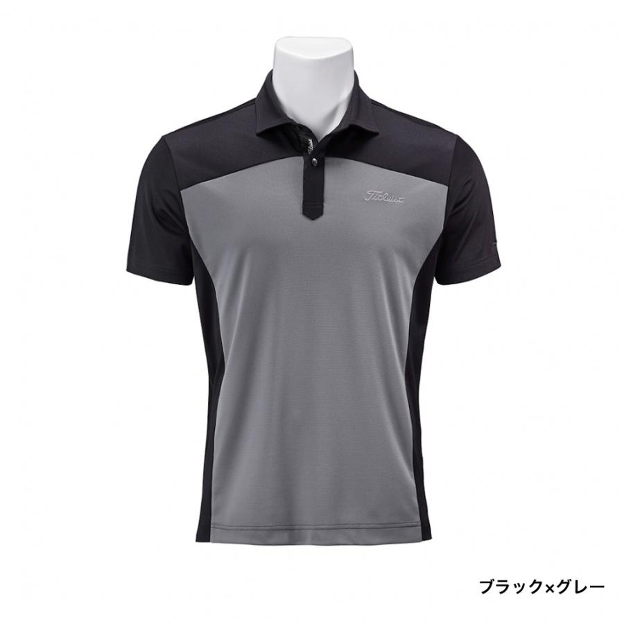 Titleist（タイトリスト） ゴルフウェア 半袖シャツ 春 夏 バイカラー