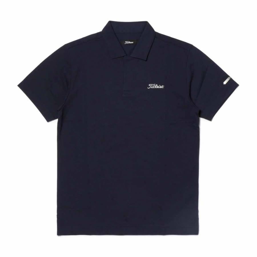 Titleist（タイトリスト） ゴルフウェア 半袖シャツ 春 夏 麻混カノコ