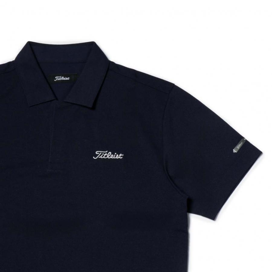 Titleist（タイトリスト） ゴルフウェア 半袖シャツ 春 夏 麻混カノコ