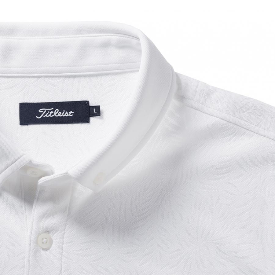 Titleist（タイトリスト） ゴルフウェア 半袖シャツ 春 夏 リーフジャ