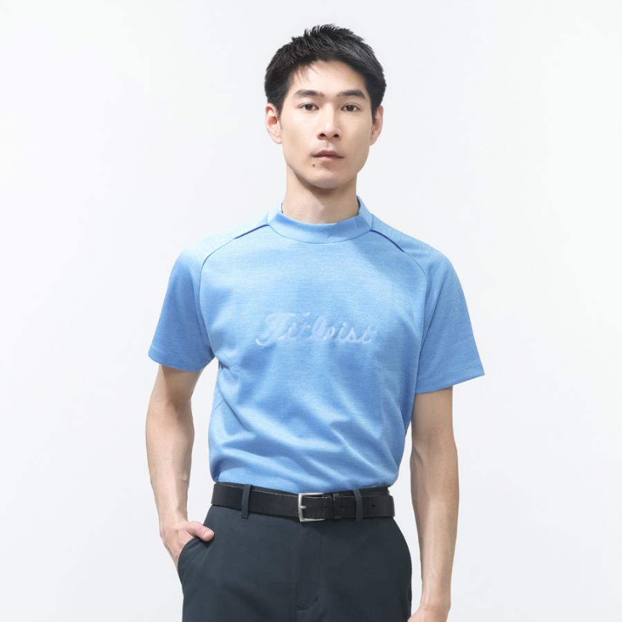 Titleist（タイトリスト） ゴルフウェア 半袖シャツ 春 夏 スラブ調