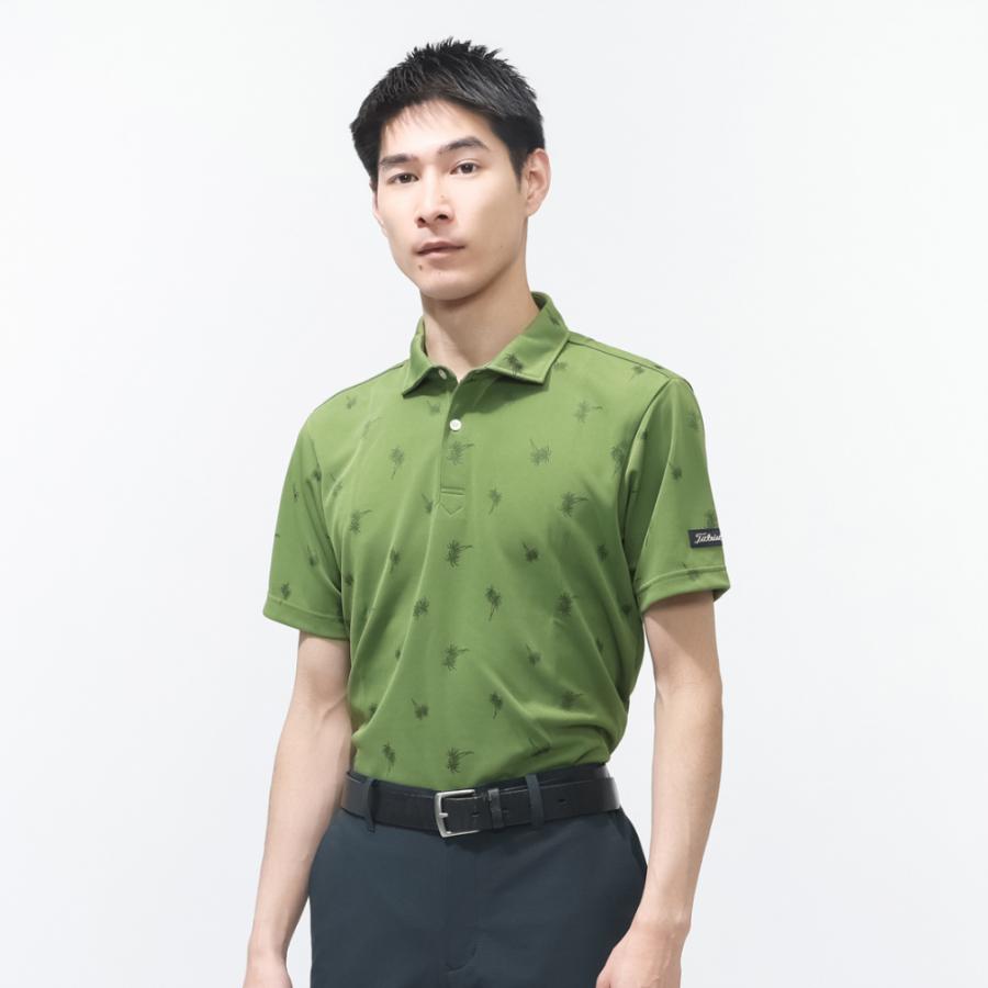 Titleist（タイトリスト） ゴルフウェア 半袖シャツ 春 夏 パーム