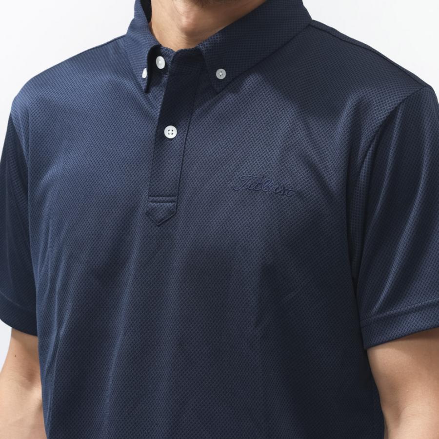 Titleist（タイトリスト） ゴルフウェア 半袖シャツ 春 夏 ダイヤジャ