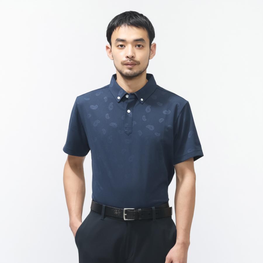 Titleist（タイトリスト） ゴルフウェア 半袖シャツ 春 夏 ペイズリー