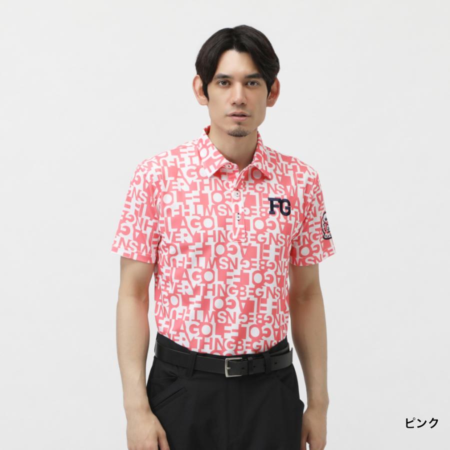 FILA（フィラ） ゴルフウェア 半袖シャツ 春 夏 タイポ系PT半袖シャツ