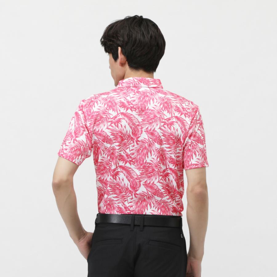 FILA（フィラ） ゴルフウェア 半袖シャツ 春 夏 ボタニカルPT半袖