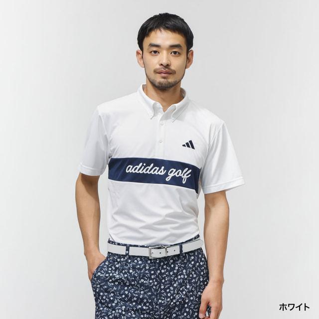 adidas（アディダス） ゴルフウェア 半袖シャツ 春 夏 カラーブロック