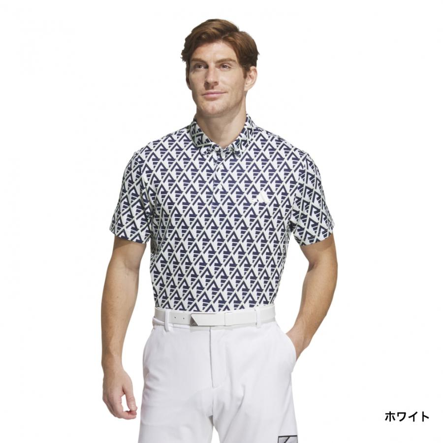 adidas（アディダス） ゴルフウェア 半袖シャツ 春 夏 マルチカラード
