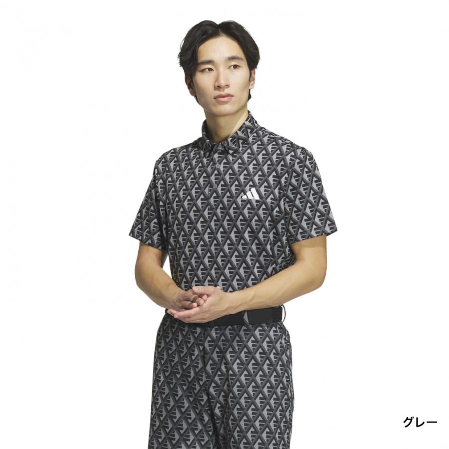 adidas（アディダス） ゴルフウェア 半袖シャツ 春 夏 マルチカラード