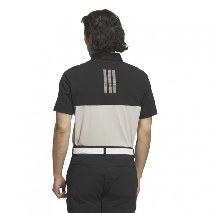 adidas（アディダス） ゴルフウェア 半袖シャツ 春 夏 TWISTKNIT カラーブロック ボタンダウン 半袖シャツ RG650 メンズ ...