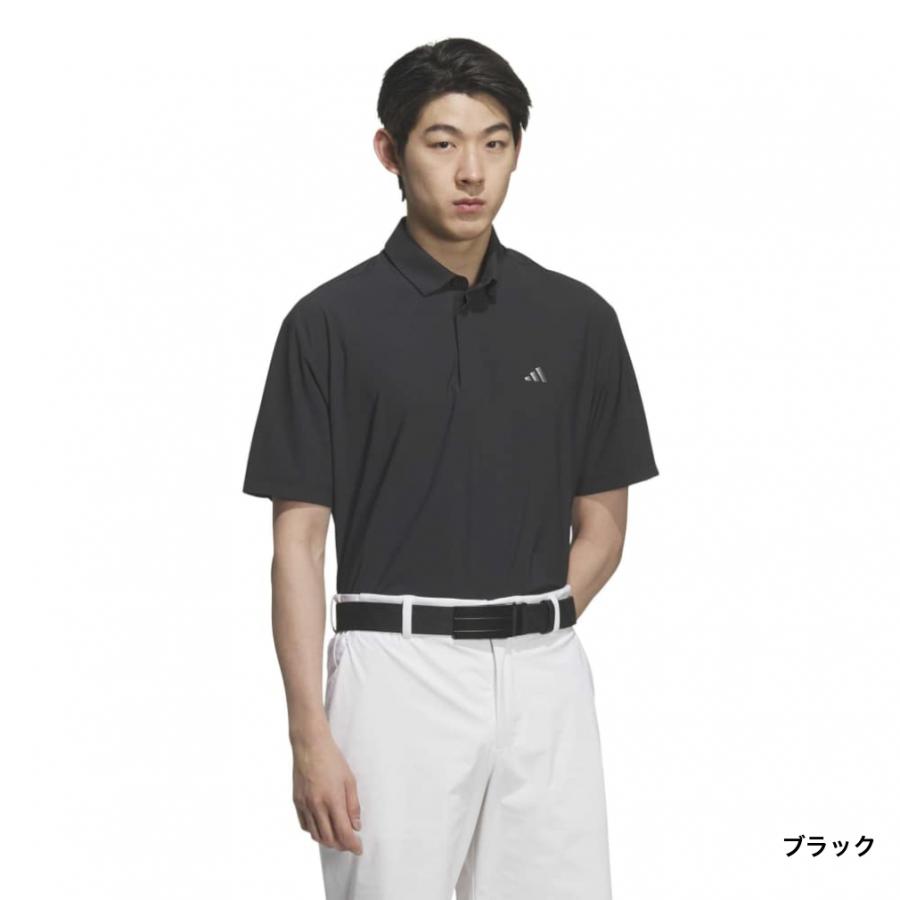 adidas（アディダス） ゴルフウェア 半袖シャツ 春 夏 撥水 ボタン