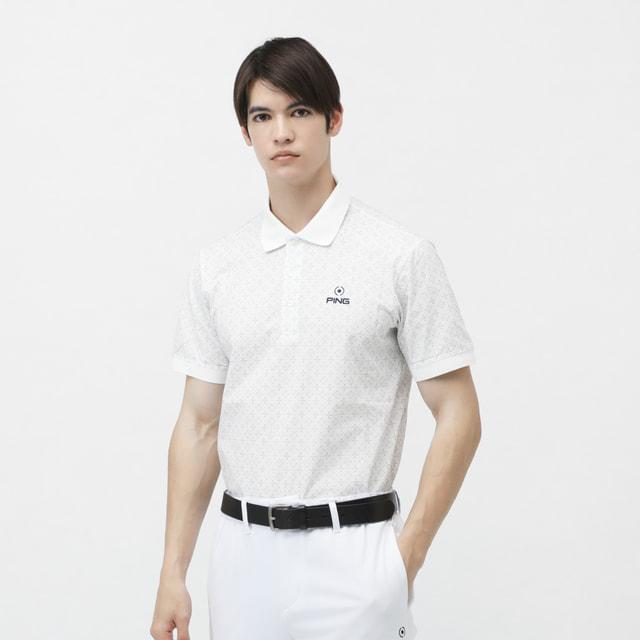 PING（ピン） ゴルフウェア 半袖シャツ 春 夏 ハイストレッチメッシュ