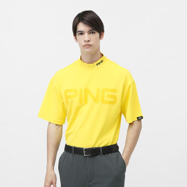 PING（ピン） ゴルフウェア 半袖シャツ 春 夏 ダブルメッシュ半袖