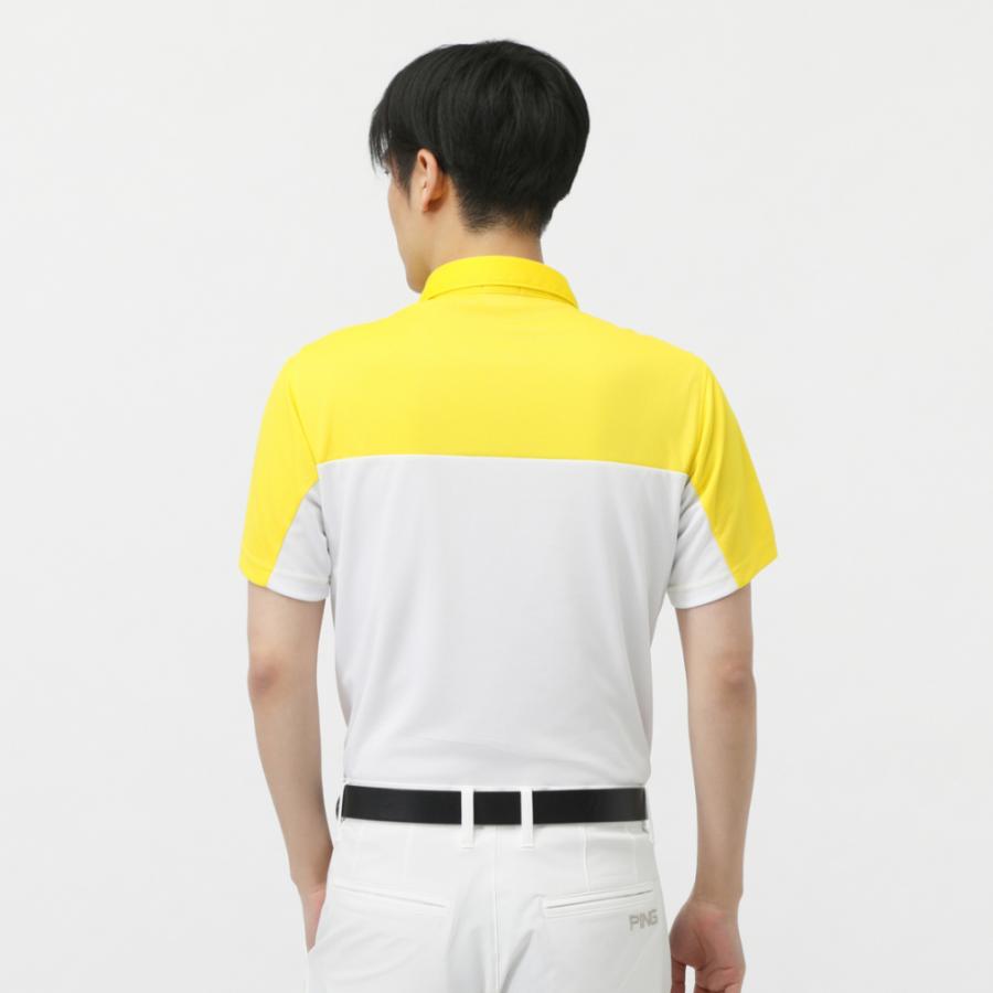 はぴま』RLXゴルフ 半袖黄色とハーフパンツ白のセット はぴま』RLX