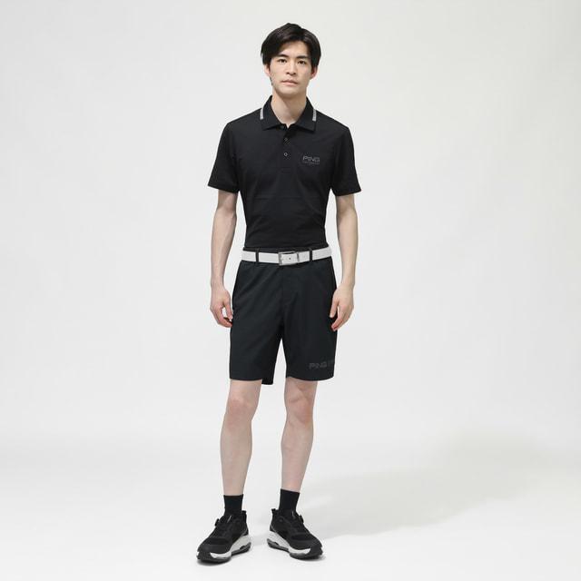 PING（ピン） ゴルフウェア 半袖シャツ 春 夏 PEサッカー半袖