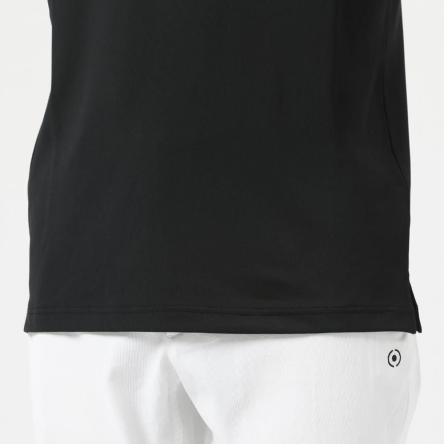 PING 黒 ポロシャツ PING ピン ゴルフウェア 半袖シャツ 春 夏 23SS 持続性 冷感