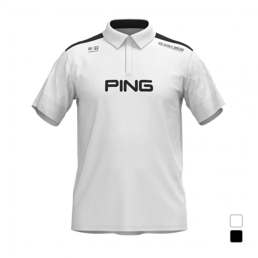 てん様 PXG 美品 半袖ポロシャツ ゴルフウェア ロゴプリント メンズ L