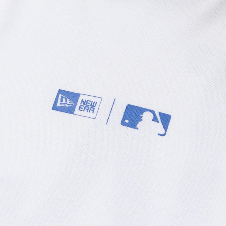 ニューエラ ゴルフウェア 半袖シャツ 春 夏 GF SS MID NECK TEE MLB LOSDOD WHI 14391508 メンズ NEW ERA