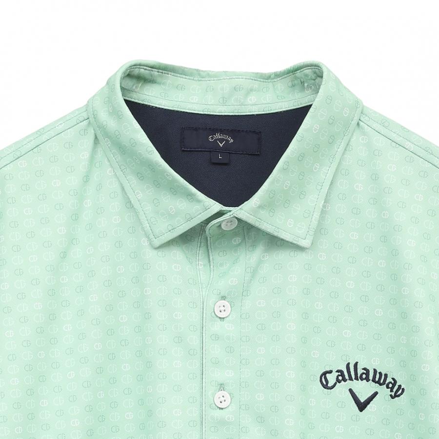 Callaway（キャロウェイ） ゴルフウェア 半袖シャツ 春 夏 -3℃裏クール