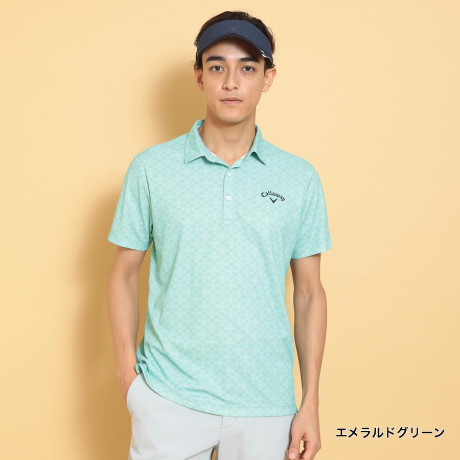 Callaway（キャロウェイ） ゴルフウェア 半袖シャツ 春 夏 -3℃裏クール